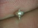 Miniature turning: stainless steel roller